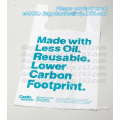 en13432 corn starch based wholesale biodegradable 100% compostable bags on roll, compost biodegradable carry bag